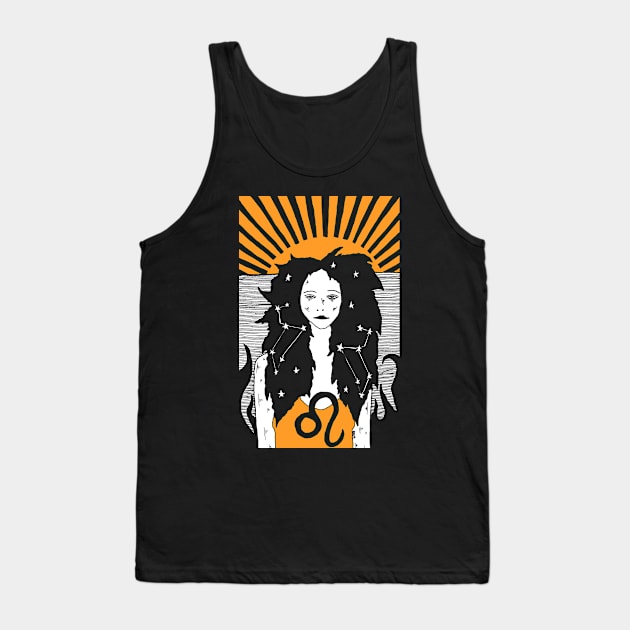 Leo by Allie Hartley Tank Top by AllieHartleyArt